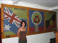 claudia williams mosaic mosaics mosaicist online australia art artist gallery workshop workshops mural public private commissions commission beginner intermediate advanced tables tabletops smalti tesserae gifts living north queensland funky ravenna tourism holidays holiday craft ceramic vitreous glass ceramic cinca reverse method residence gecko butterfly ulysses turtle starfish garden decoration interior design bathroom bathrooms floor floors wall walls ceiling ceilings roof professional primary secondary different original secure purchase export retail wholesale ayr wildlife order trays masterpiece masterpieces architect architectural school student students schools marble stone trivets artworks tile tiles decor installation installations sculpture handcrafted custom hand handmade creative